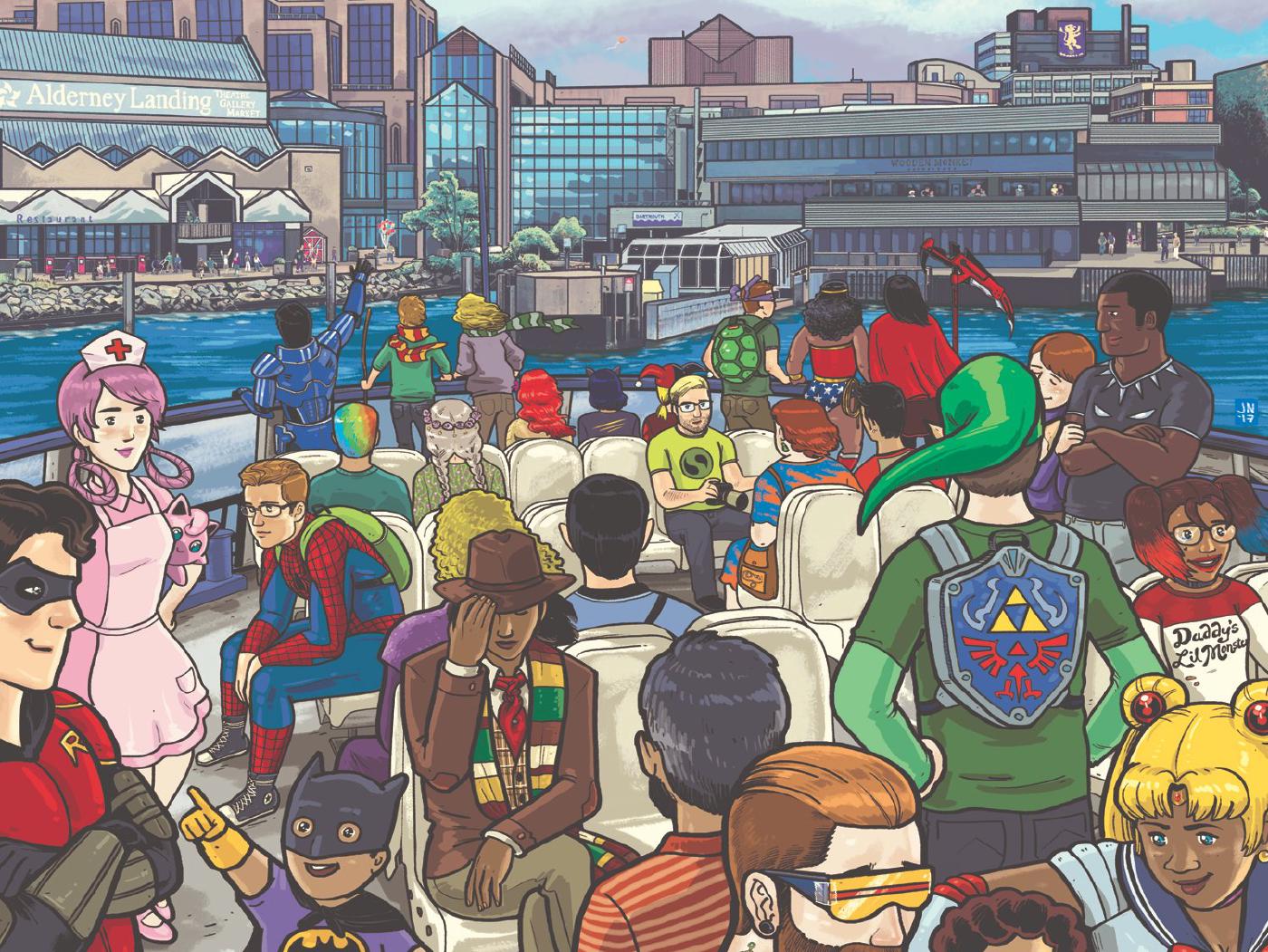 August Event Guide: Buskers, comics, rock painting, and more