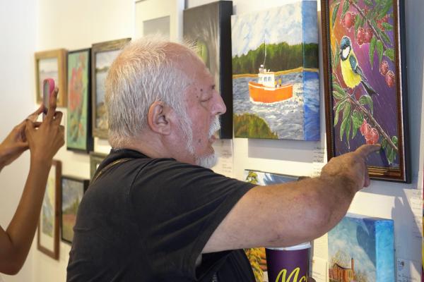 ‘The biggest thing of the year’: Annual Craig Gallery show featuring Dartmouth artists sees strong sales