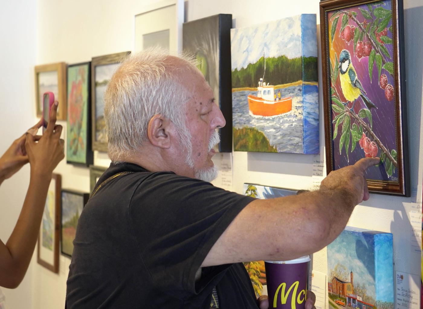 ‘The biggest thing of the year’: Annual Craig Gallery show featuring Dartmouth artists sees strong sales
