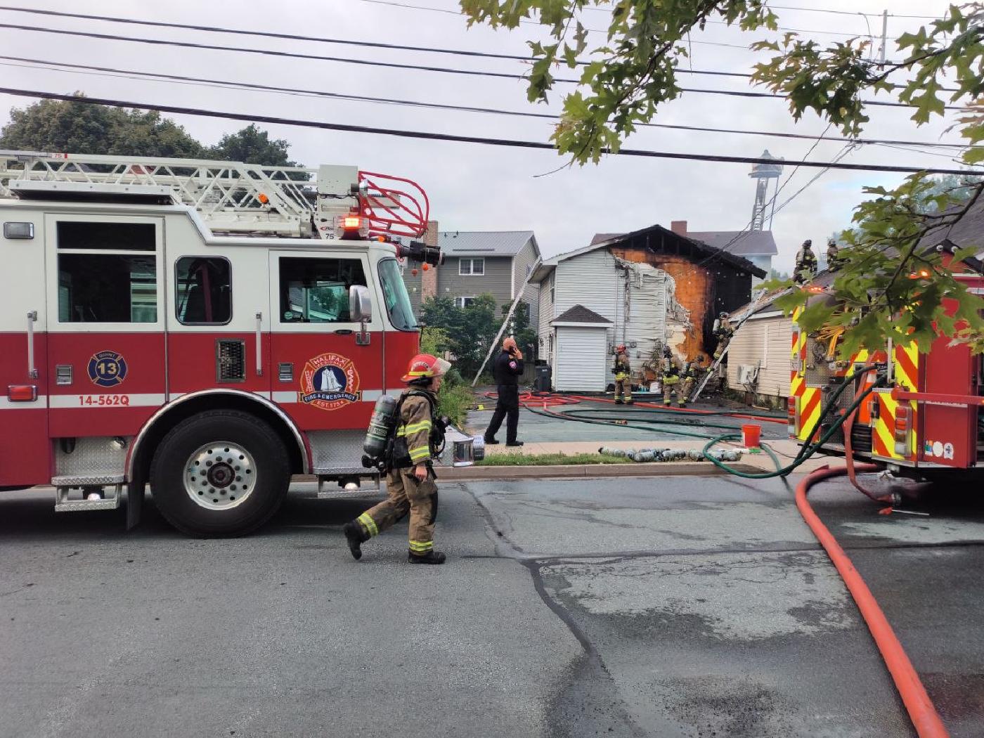 Gaston Road fire causes severe damage to Namaste grocery store, apartments